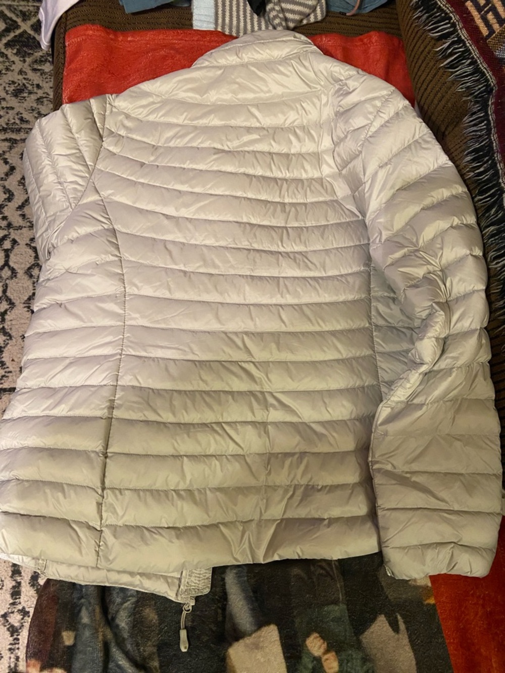32 Degrees Light Gray Quilted Packable Puffer Jacket - Picture 4 of 6